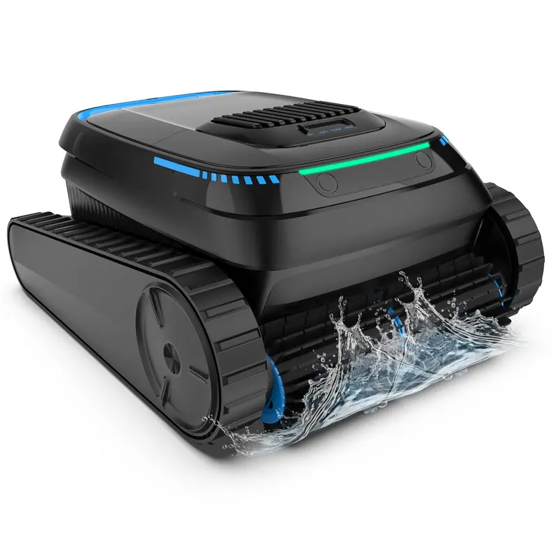 AIRROBO PC10 Black Cordless Pool Robot – Wall-Climbing Vacuum for Above-Ground & In-Ground Pools