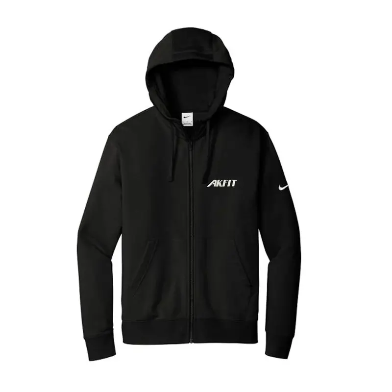 AKFIT Nike Club Fleece Full-Zip Hoodie – Athletic Comfort Fit