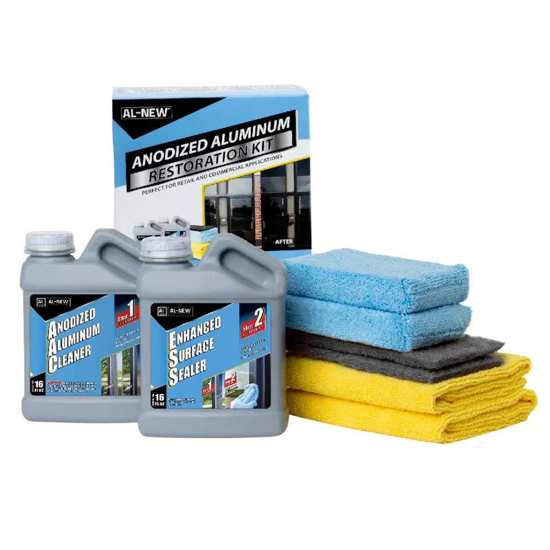 AL-NEW Anodized Aluminum Restoration Kit – Complete Cleaning & Reconditioning System