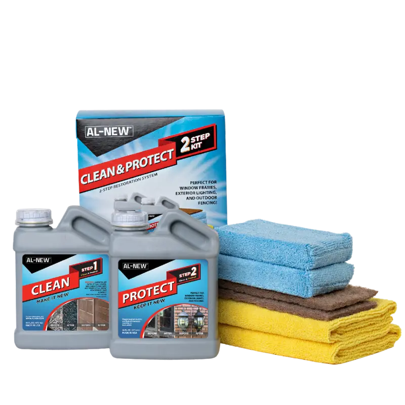AL-NEW Two-Step Aluminum Restoration Kit – Clean + Protect