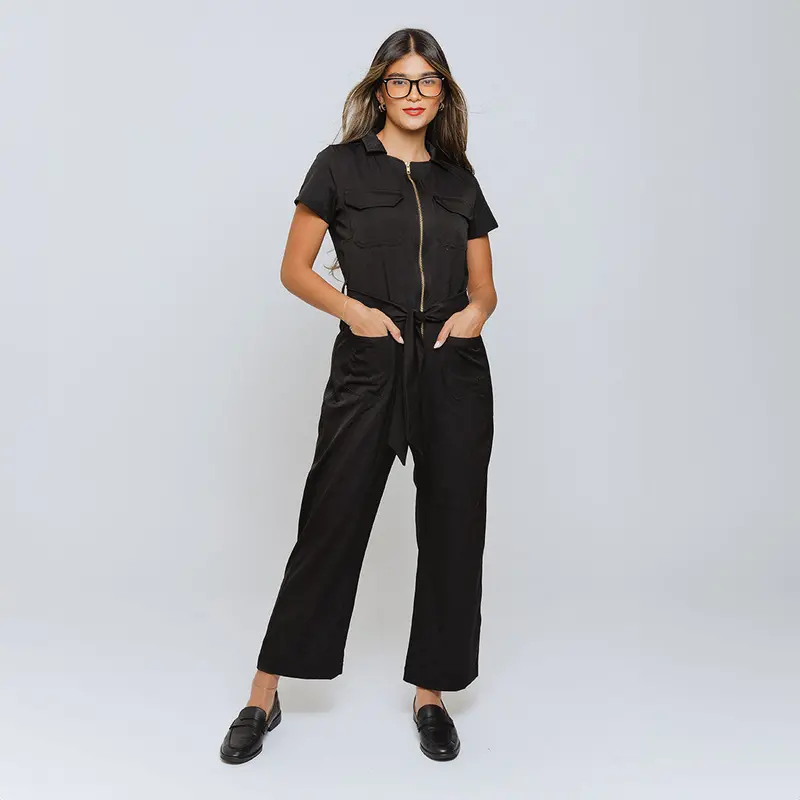 Black City Jumpsuit for Women