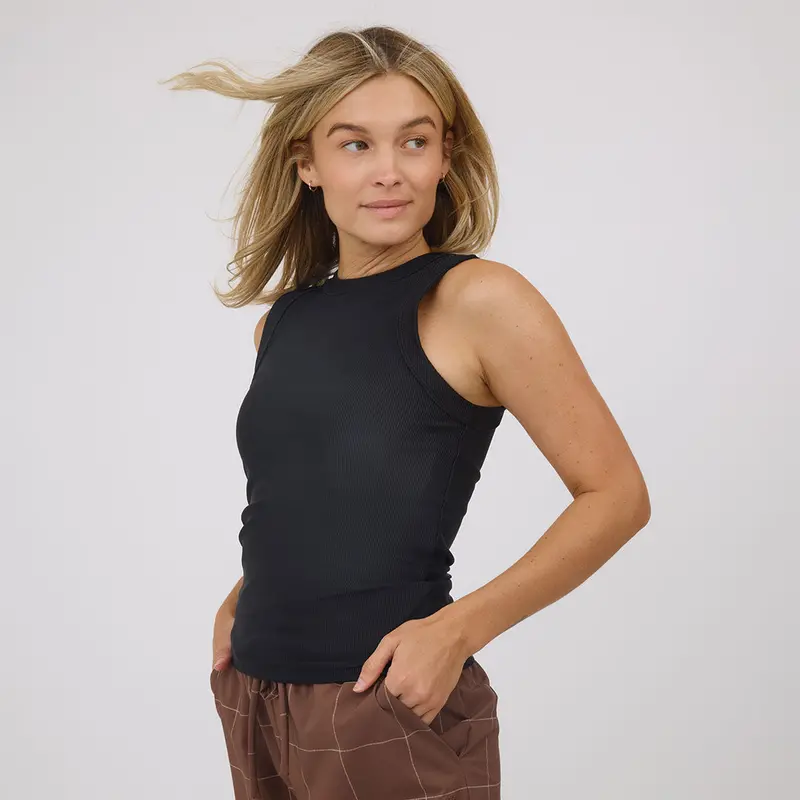 Black Classic Tank Top