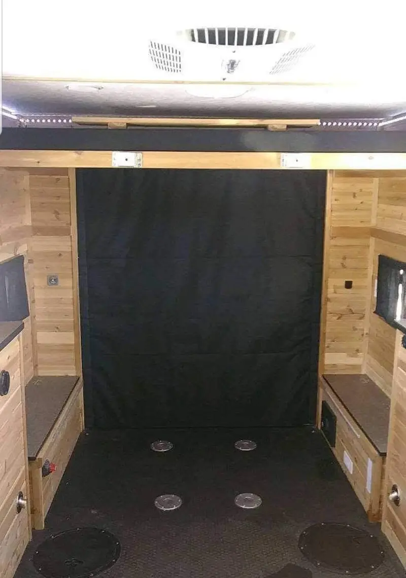 Burtec Ice Toy Hauler Door Cover – Weather-Resistant Protection