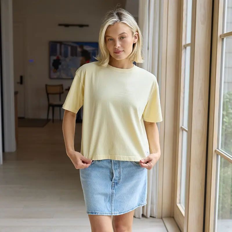 Butter Oversized Cotton Tee