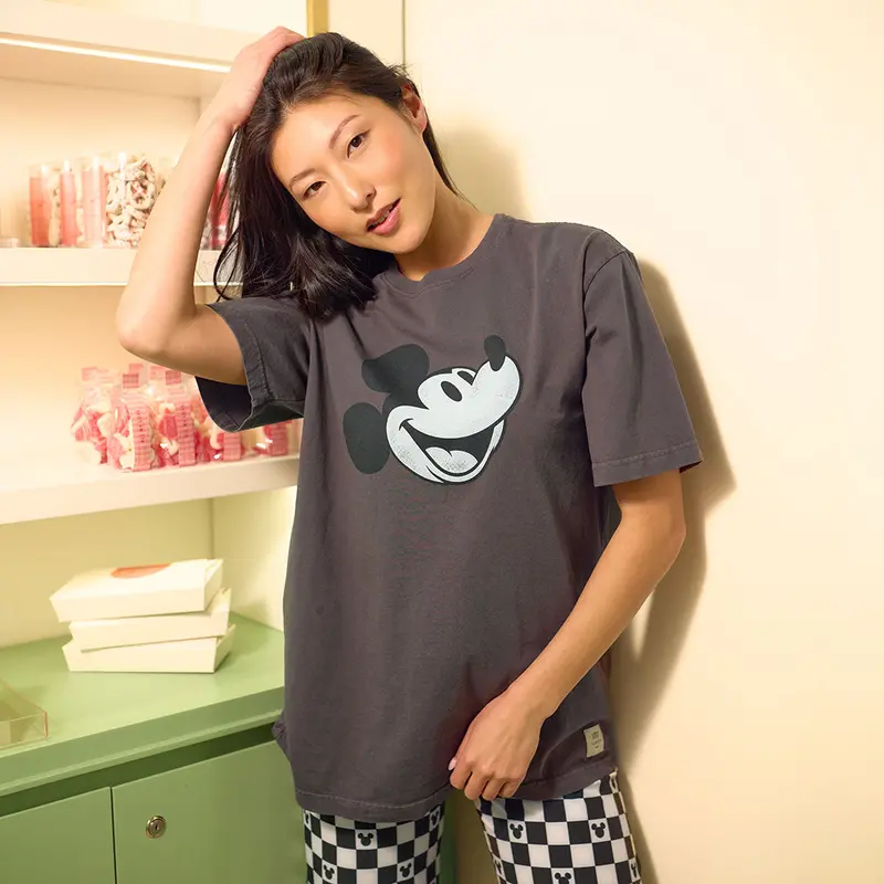 Charcoal Disney Mickey Unisex T-Shirt