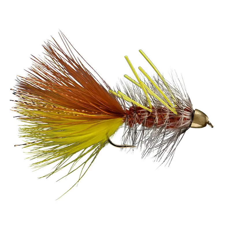 Cone Head Woolly Bugger with Rubber Legs – Streamlined Predator Streamer