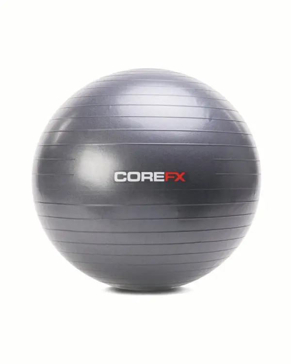 CoreFX Anti-Burst Stability Ball – 65 cm Burst-Resistant Balance and Core Trainer