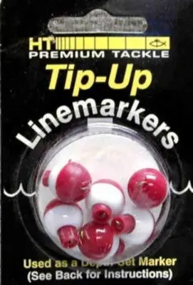 HT Night-Visible Tip-Up Line Marker Bobbers – Glow-in-the-Dark