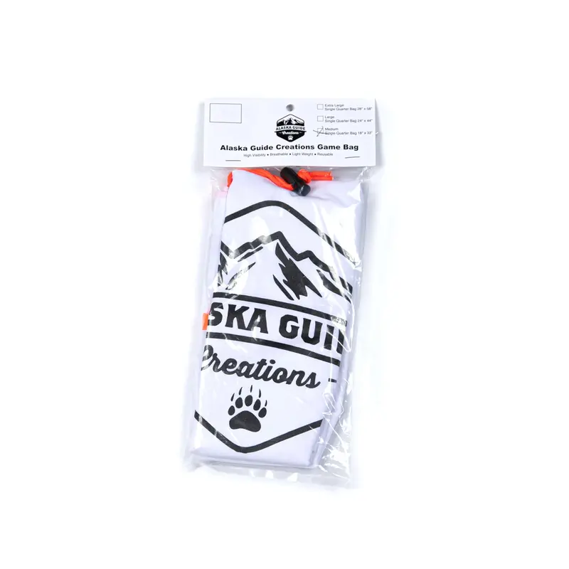 Individual Quarter-Sized Game Bag for Field Butchering