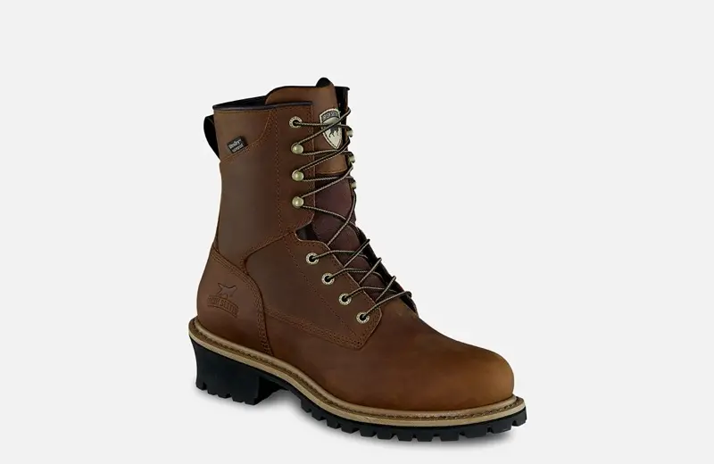 Irish Setter Mesabi ST Waterproof Work Boots – Non-Insulated Men’s Hiking Style