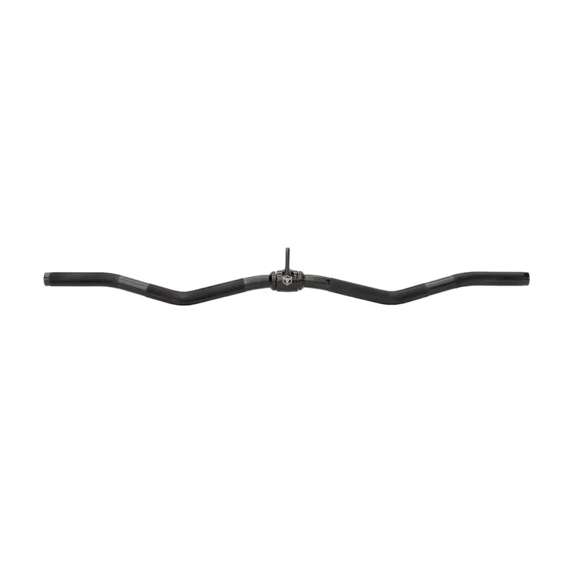 Iron Bull EZ-Curl Bar with Cable Attachment – Black Chrome