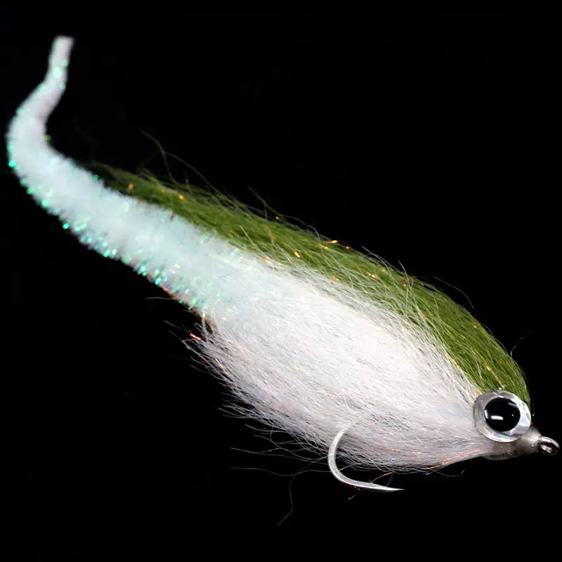 Joe’s Crystal Dragon Tail Streamer Fly for Freshwater and Saltwater