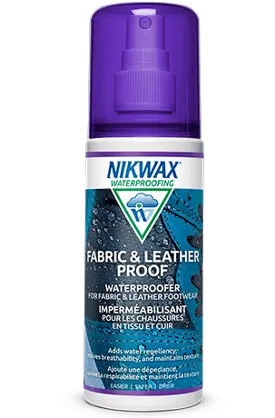 Nikwax Fabric & Leather Proof – Spray-On Water Repellent