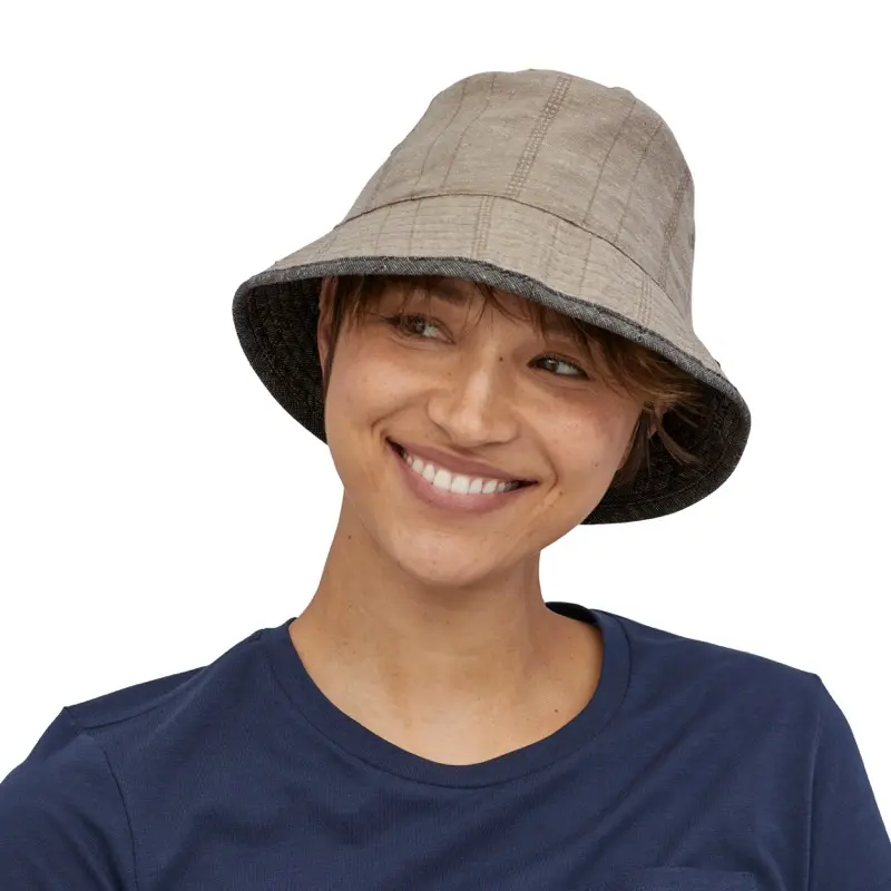 Patagonia Reversible Island Hemp Bucket Hat – Sustainable, UPF 50+ Sun Protection