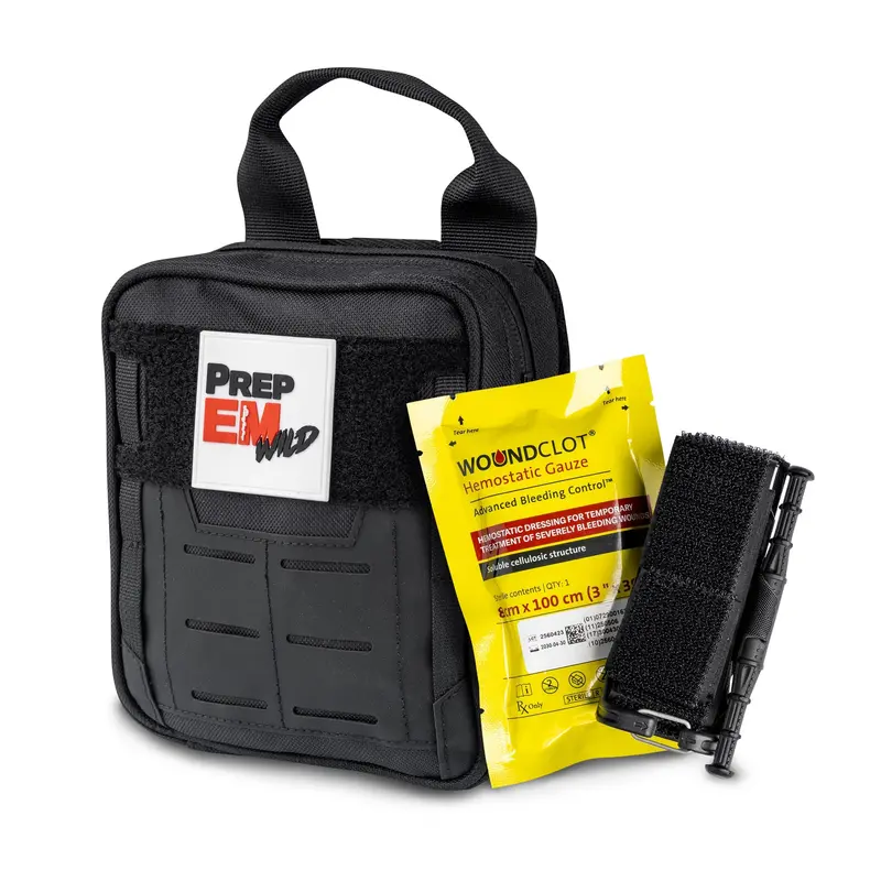 PrepEM Wild Essentials Pro: Advanced Wilderness First Aid Kit