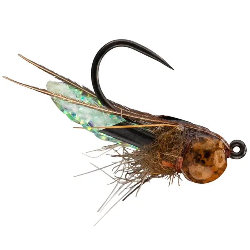 Puparazzi Tungsten-Beaded Pupa Pattern – Emerger-Style Fly for Trout Streams