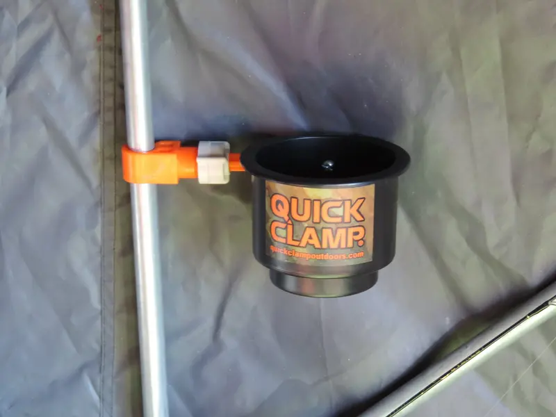 Quick Clamp Adjustable Cup Holder Mount