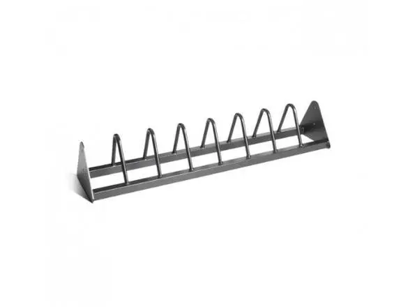 Rig-Mounted Bumper Plate Storage Rack