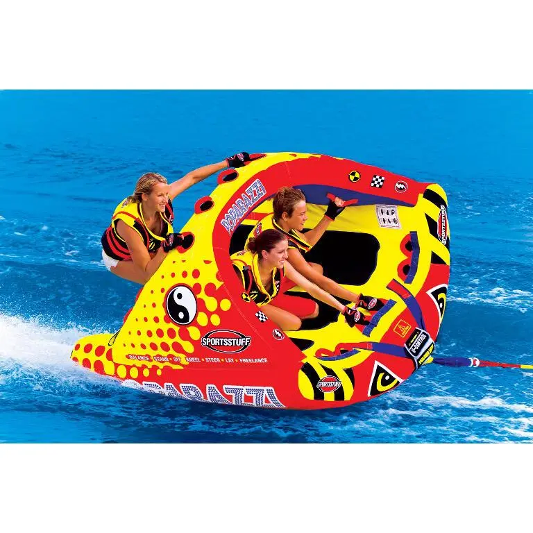 Sportsstuff Poparazzi 3-Rider Inflatable Towable Tube