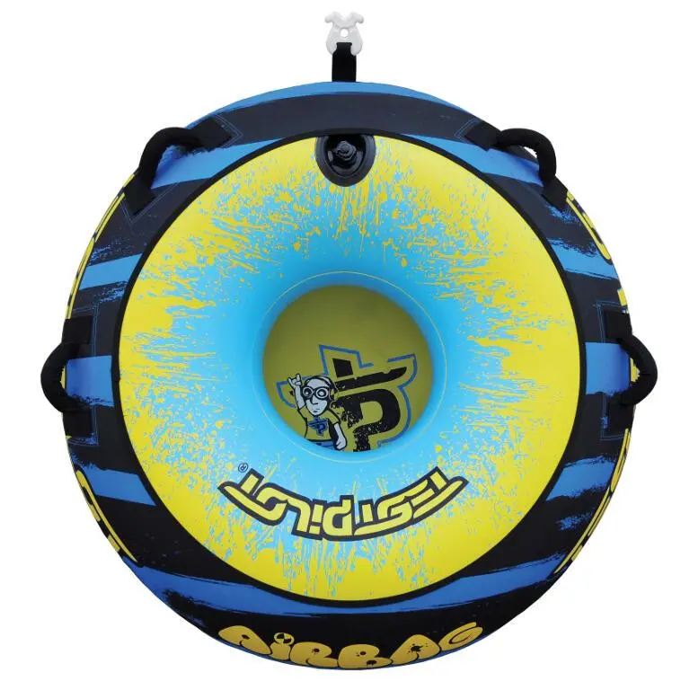 TestPilot Airbag-Style Inflatable Towable Tube