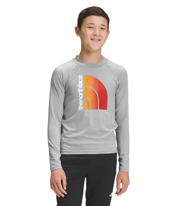 The North Face Boys’ Amphibious Long-Sleeve Sun Protection Tee