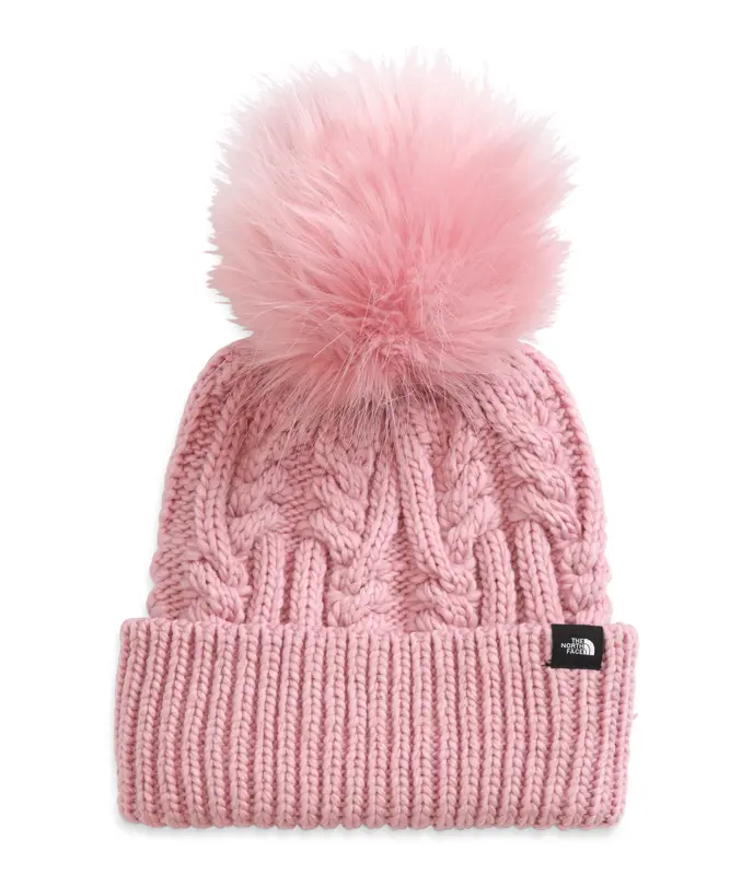 The North Face Kids’ Oh Mega Fur Pom Beanie – Winter Knit Hat