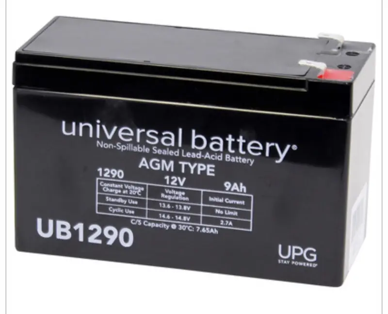 UPG Universal Replacement Battery for Marine & Ice Fishing Gear
