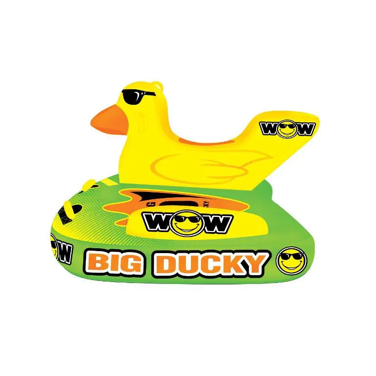 WOW Big Ducky Towable Tube – 1–3 Person Inflatable Ride
