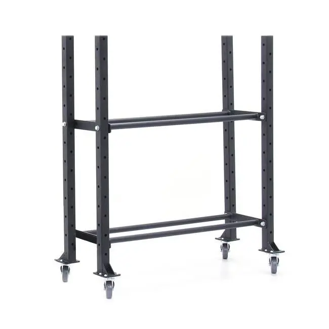 XM 2-Tier Medicine Ball & Plate Rack – Modular Gym Organization System