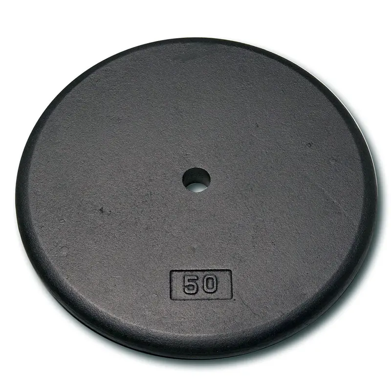 York 1-Inch Standard Flat Cast Iron Weight Plate – Pro Series