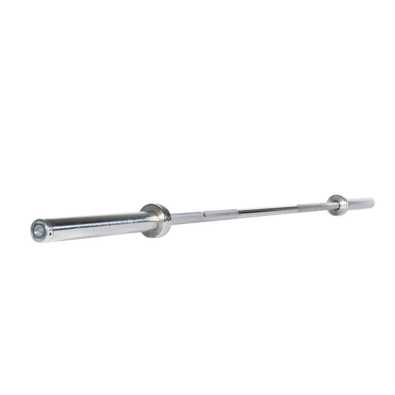 YORK 7-Foot 30mm International Chrome Olympic Bar – Heavy-Duty Lifting Standard