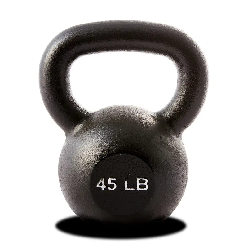 York Cast Iron Kettlebells – Industrial-Grade, Smooth-Handle Design