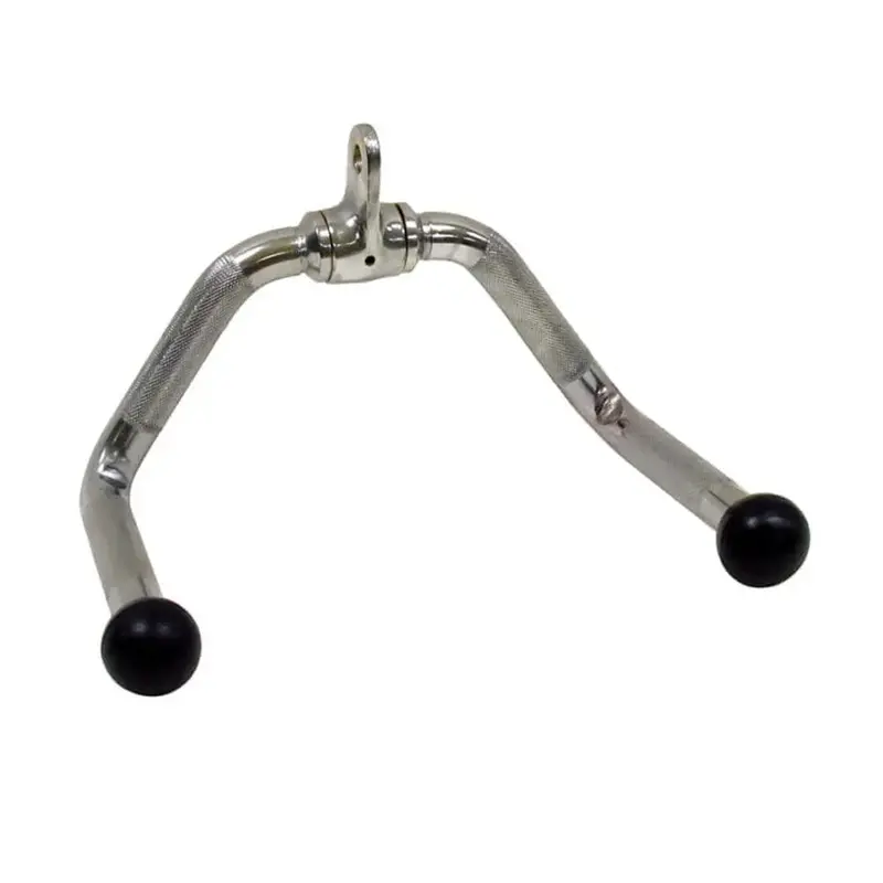 York Solid Steel Close-Grip Bar with Swivel – Multi-Use Olympic Bar